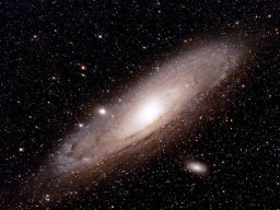 La galaxie d'Andromède